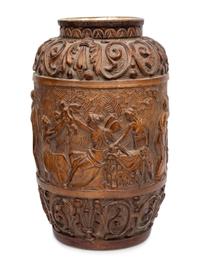 A Continental Ceramic Umbrella Stand