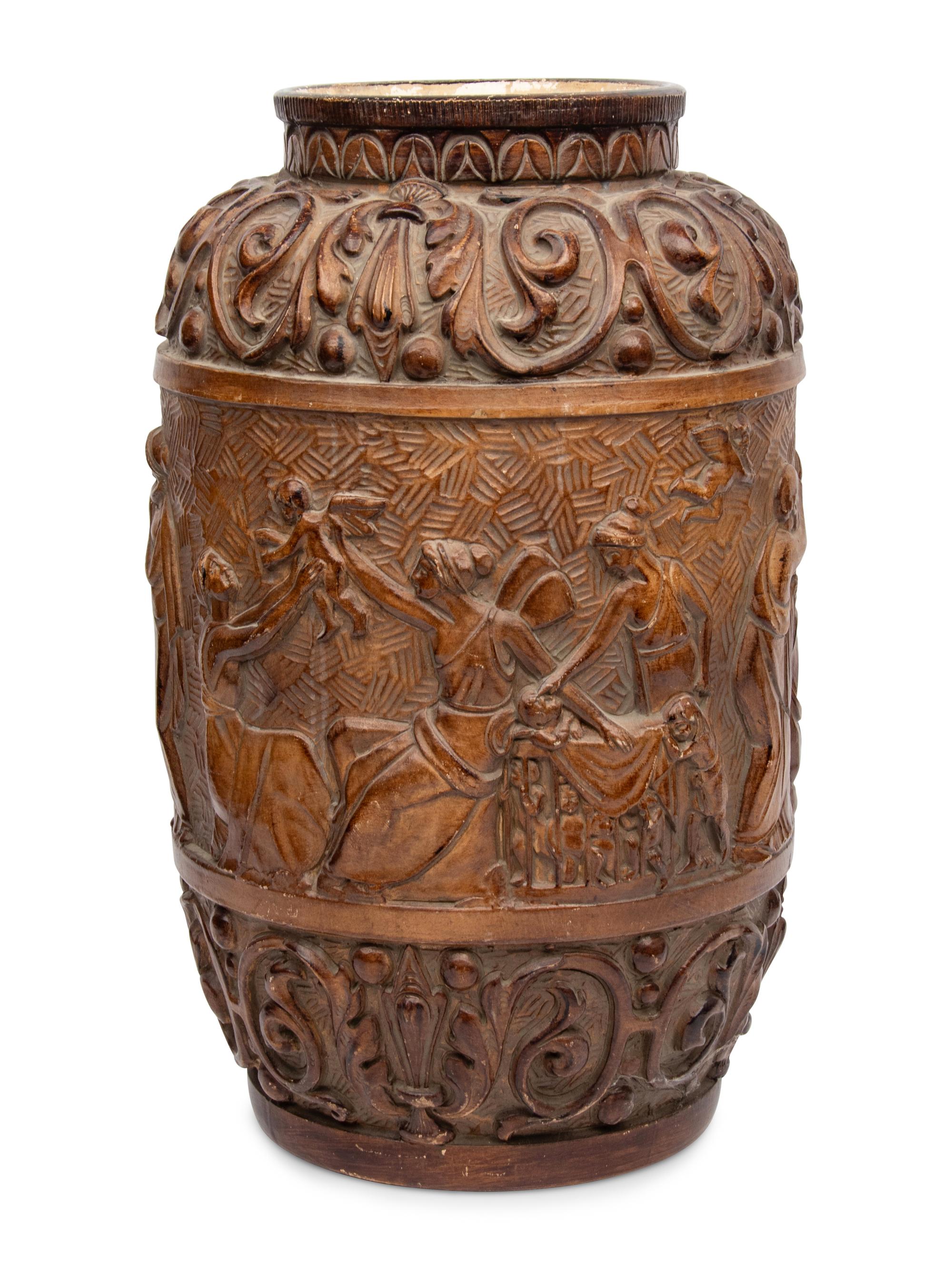 A Continental Ceramic Umbrella Stand