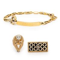 Collection of Yellow Gold Jewelry