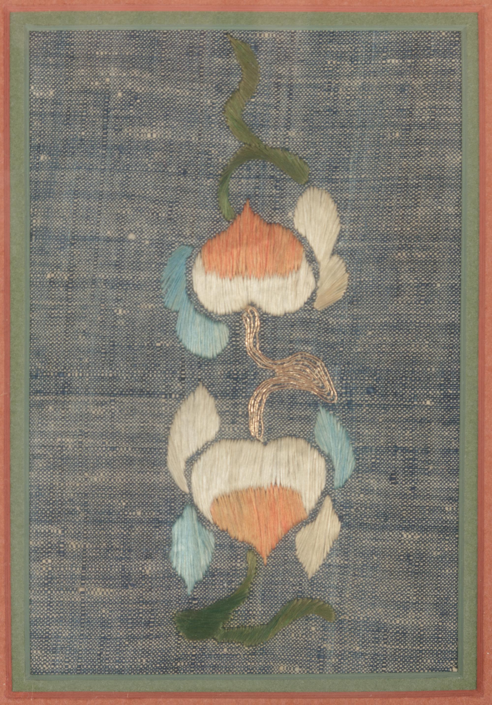 17 Chinese Embroidered Silk Panels