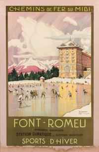 Tony George Roux, (French, 1894-1928), Font-Romeu, 1923