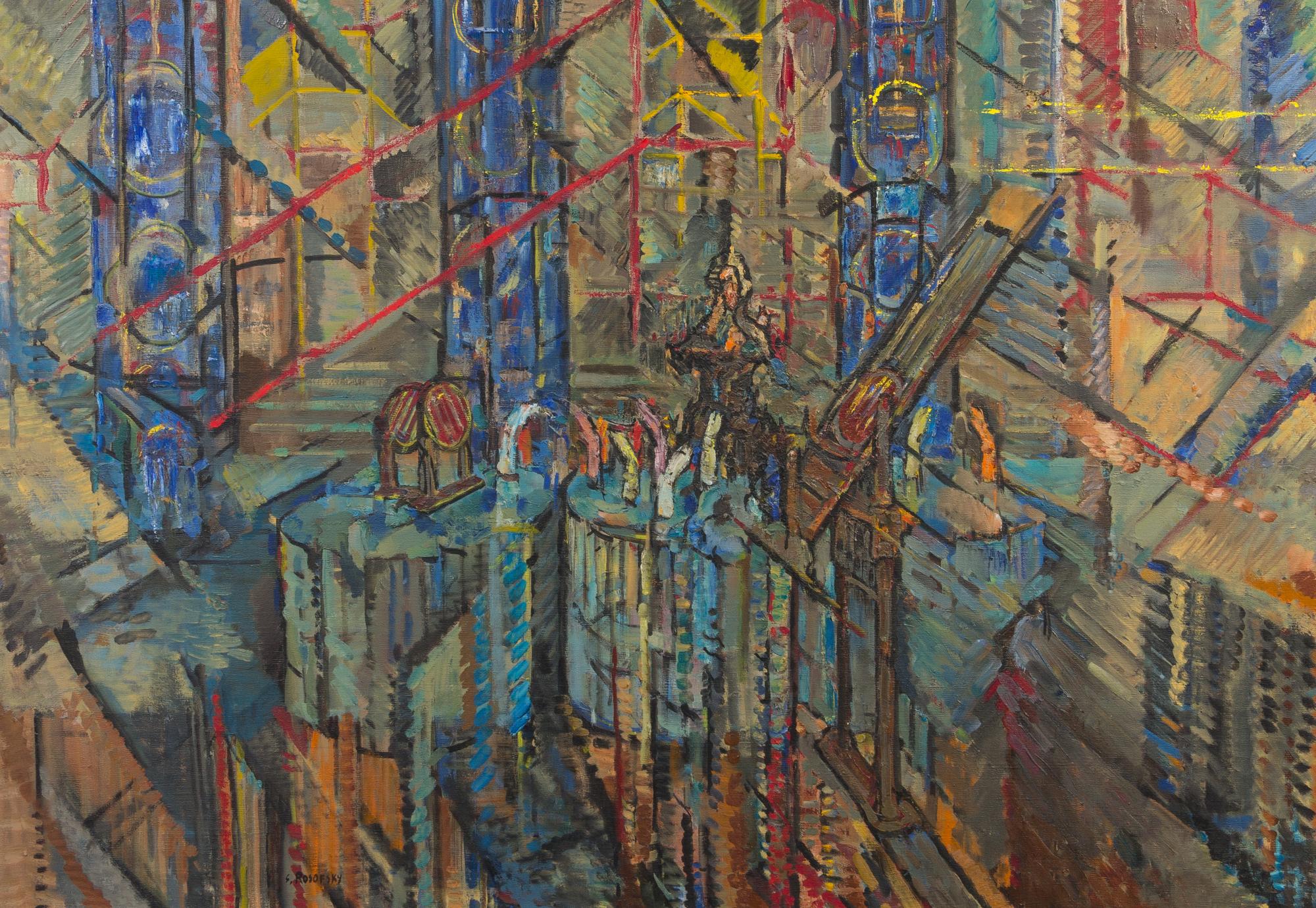 Seymour Rosofsky, (American, 1924-1981), Untitled