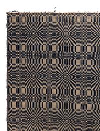 Two Cotton and Wool Jacquard Coverlets