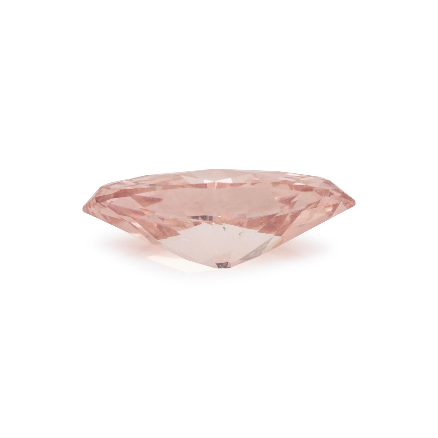 1.94 CARAT MARQUISE CUT FANCY BROWNISH ORANGY PINK DIAMOND