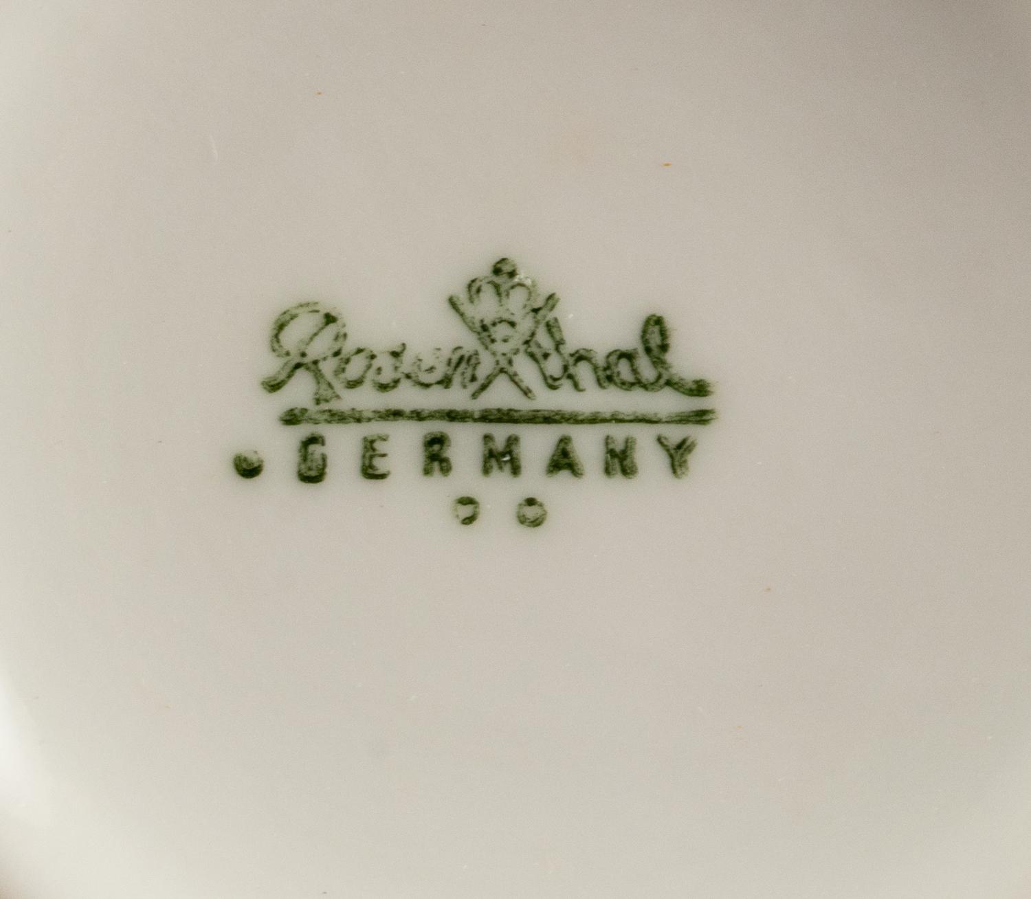 A Rosenthal Romance Porcelain Dinner Service