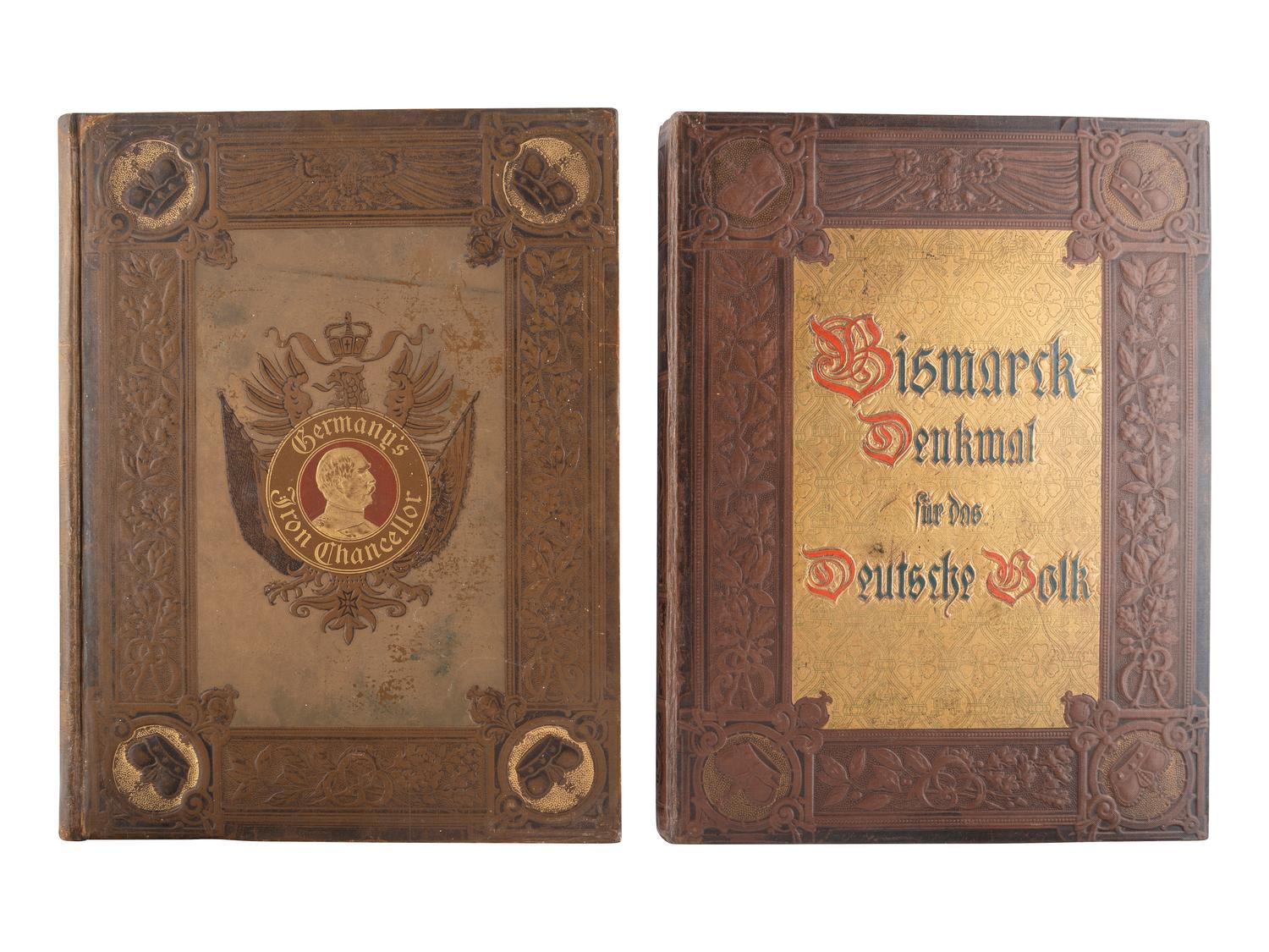 [VON BISMARCK, Otto (1815-1898)]. A group of 5 works, incl. RARE Yiddish pamphlet. Warsaw, 1932.