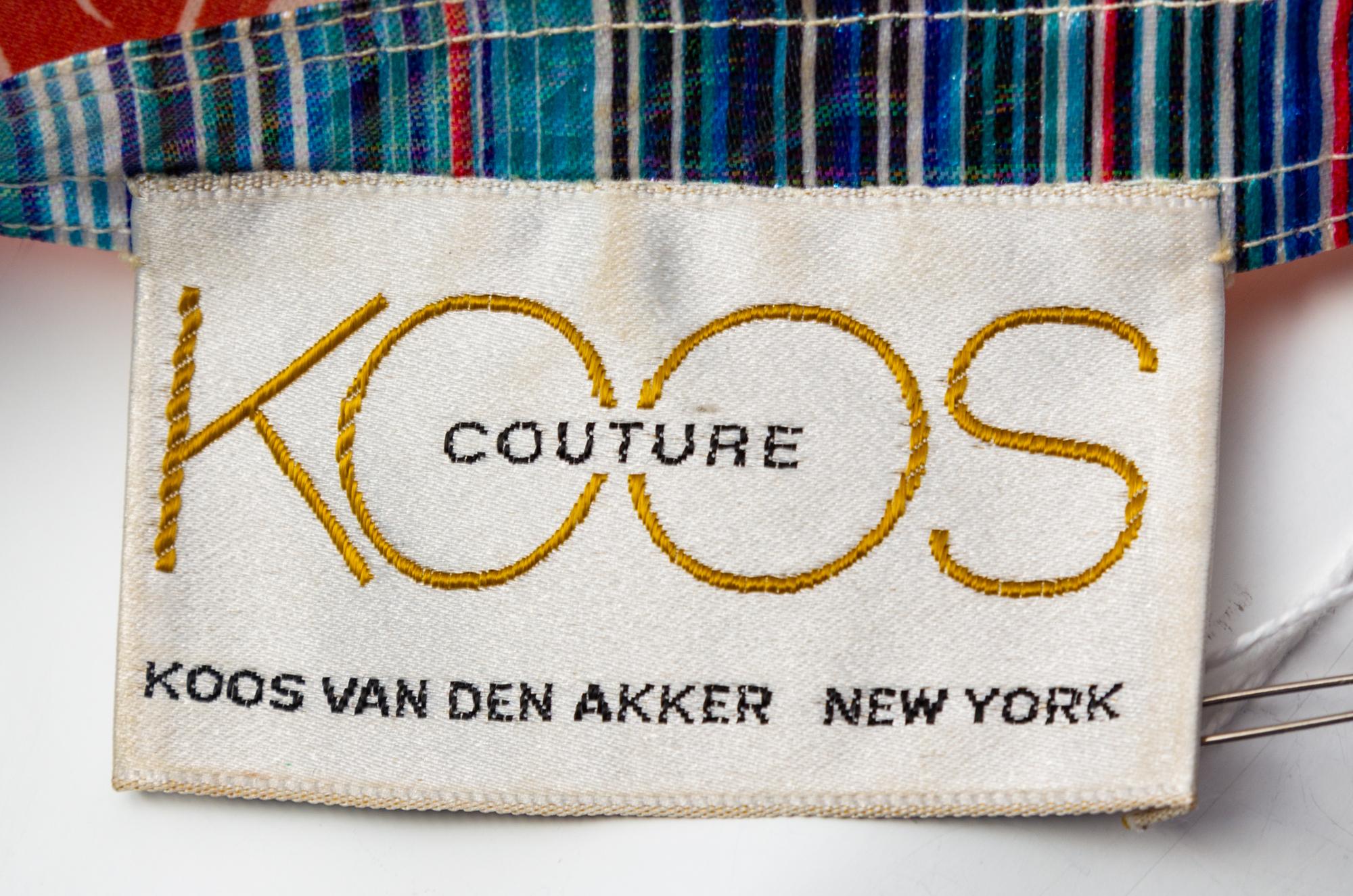 A Koos Couture Three Piece Skirt Ensemble, No size.