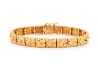 YELLOW GOLD BRACELET