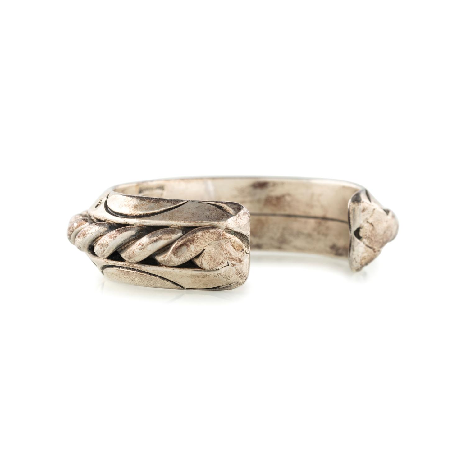 Heavy Sterling Silver Cuff Bracelet