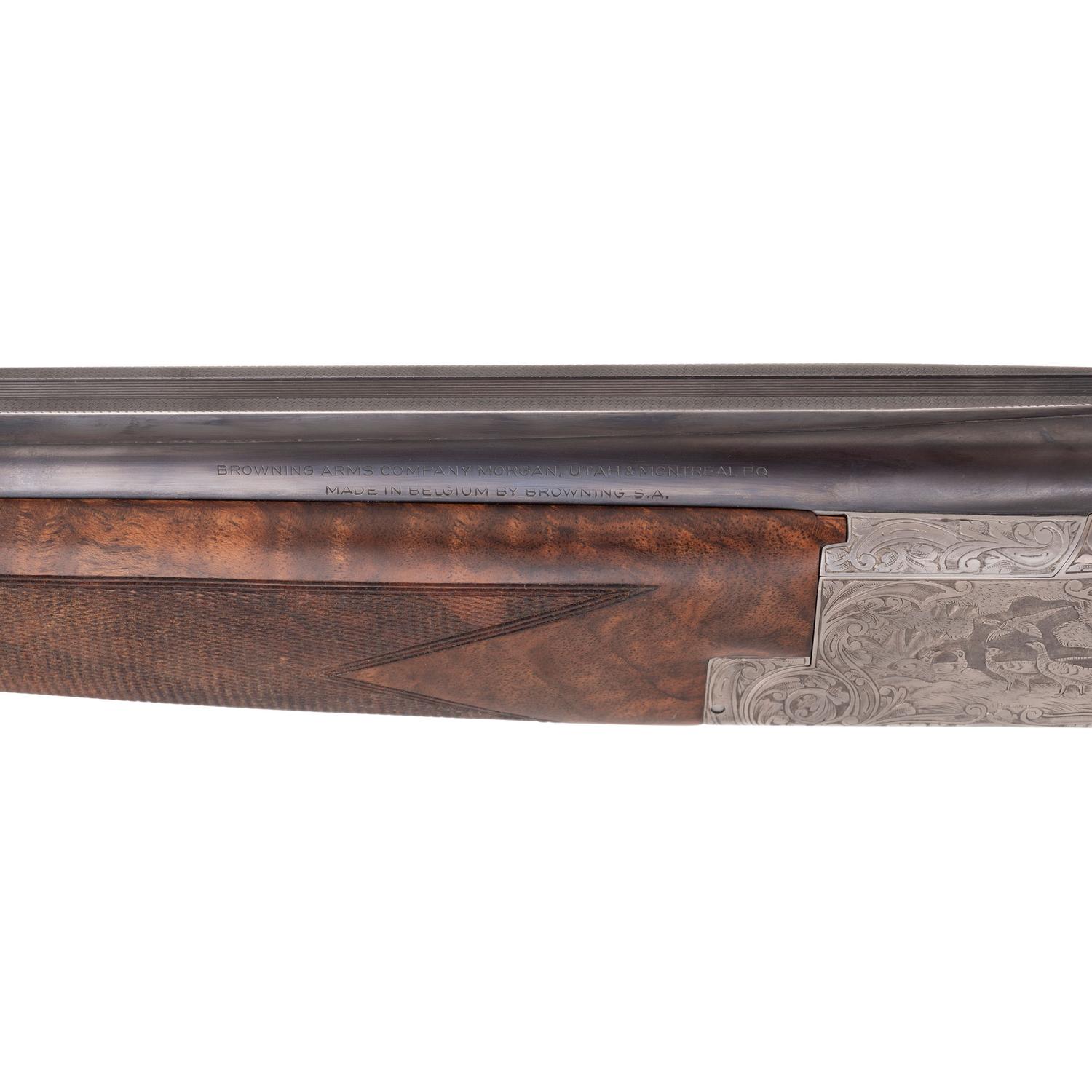*Browning B25 Diana Grade Superposed 12 Gauge Shotgun in Travel Case - Consecutively Serial Numbered to the Previous Lot
