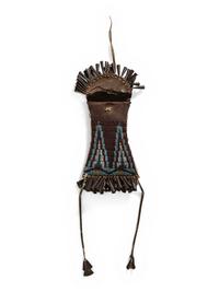 Cheyenne-Arapaho Beaded Strike-a-Light Bag