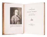 FRANKLIN, Benjamin (1706-1790). The Autobiography of Benjamin Franklin . Cleveland: The Rowfant Club, 1898.