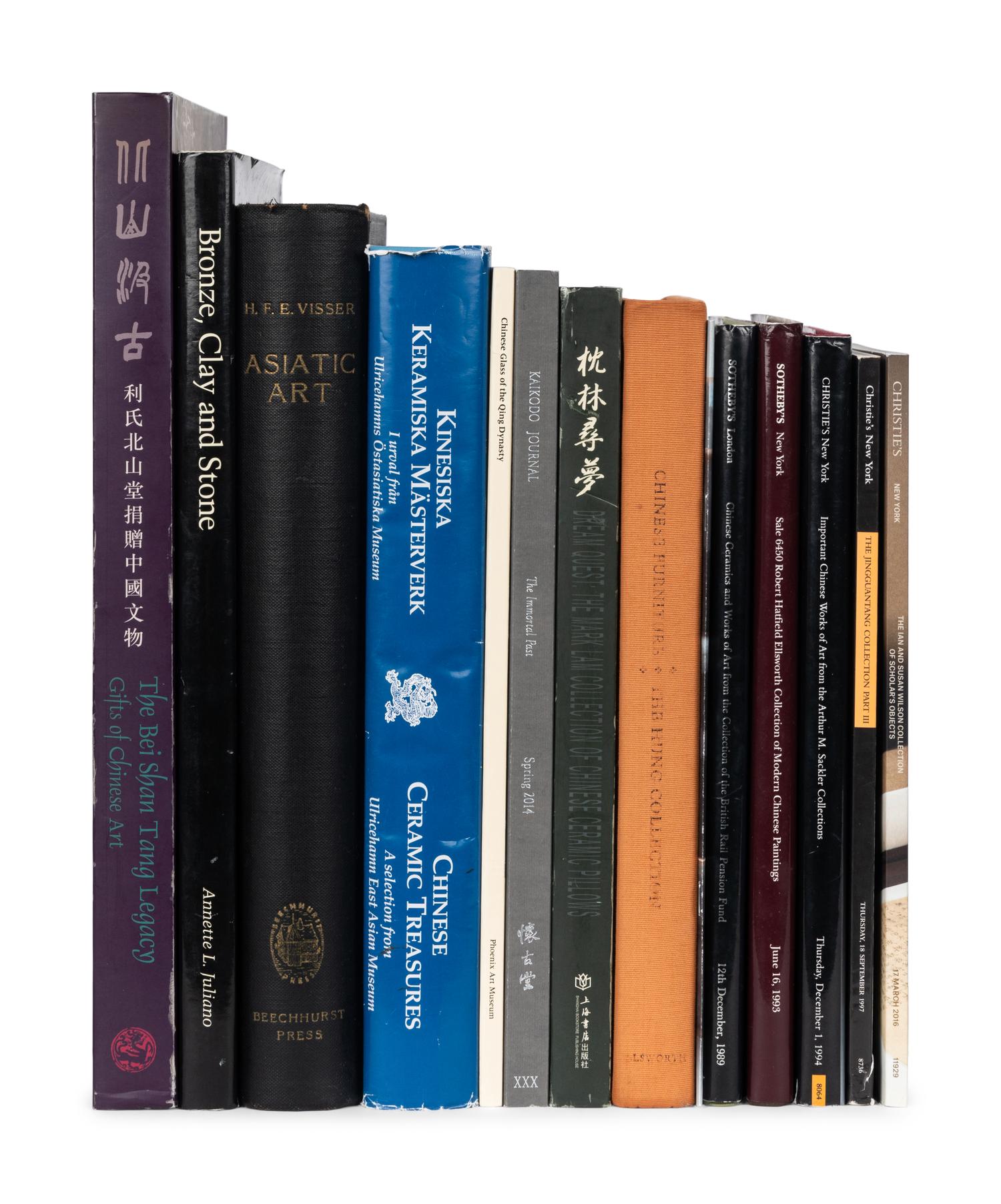 [PRIVATE COLLECTIONS] A group of catalogues about Chinese Art in Private Collections, comprising: