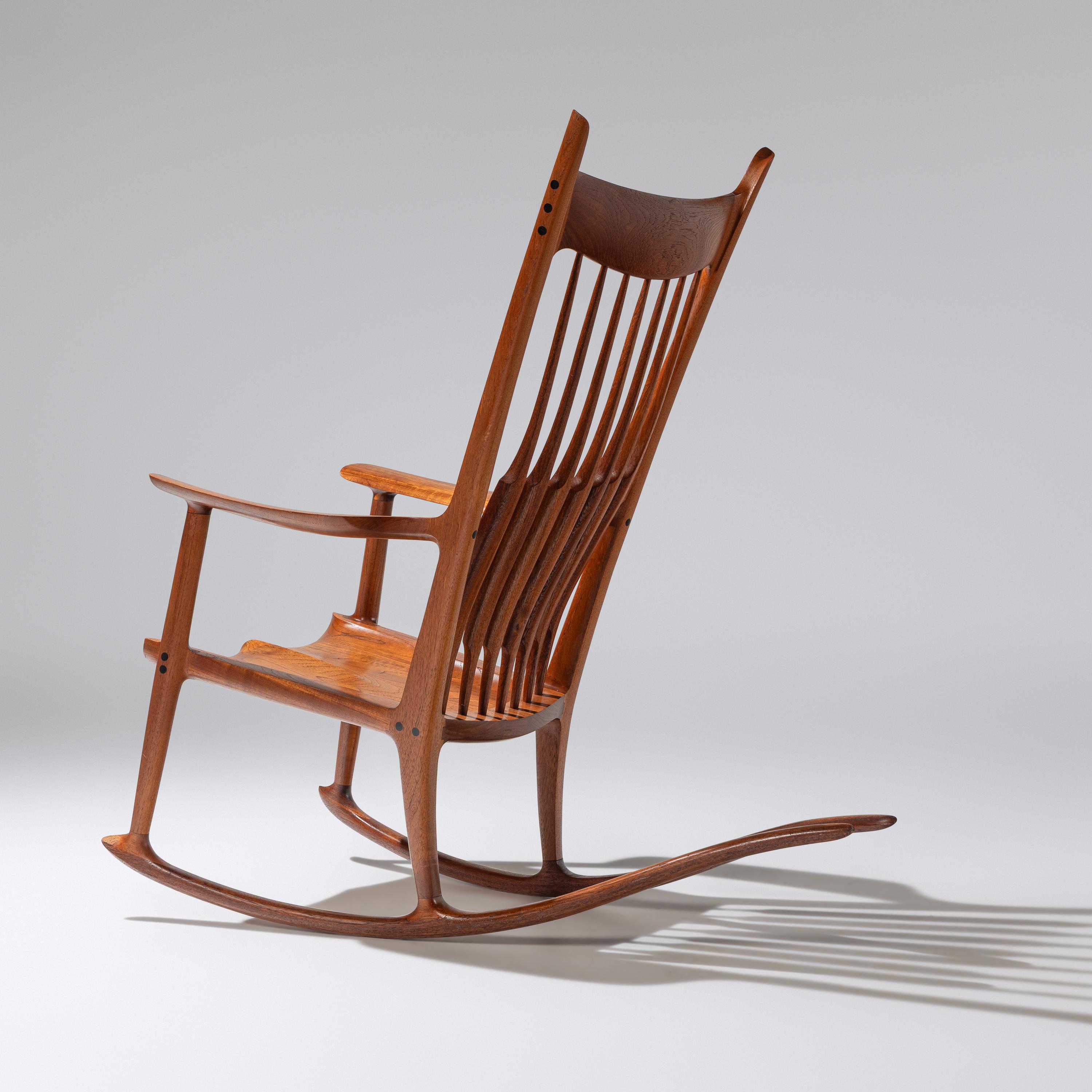 Sam Maloof (American, 1916–2009) — Rocking Chair, 1987