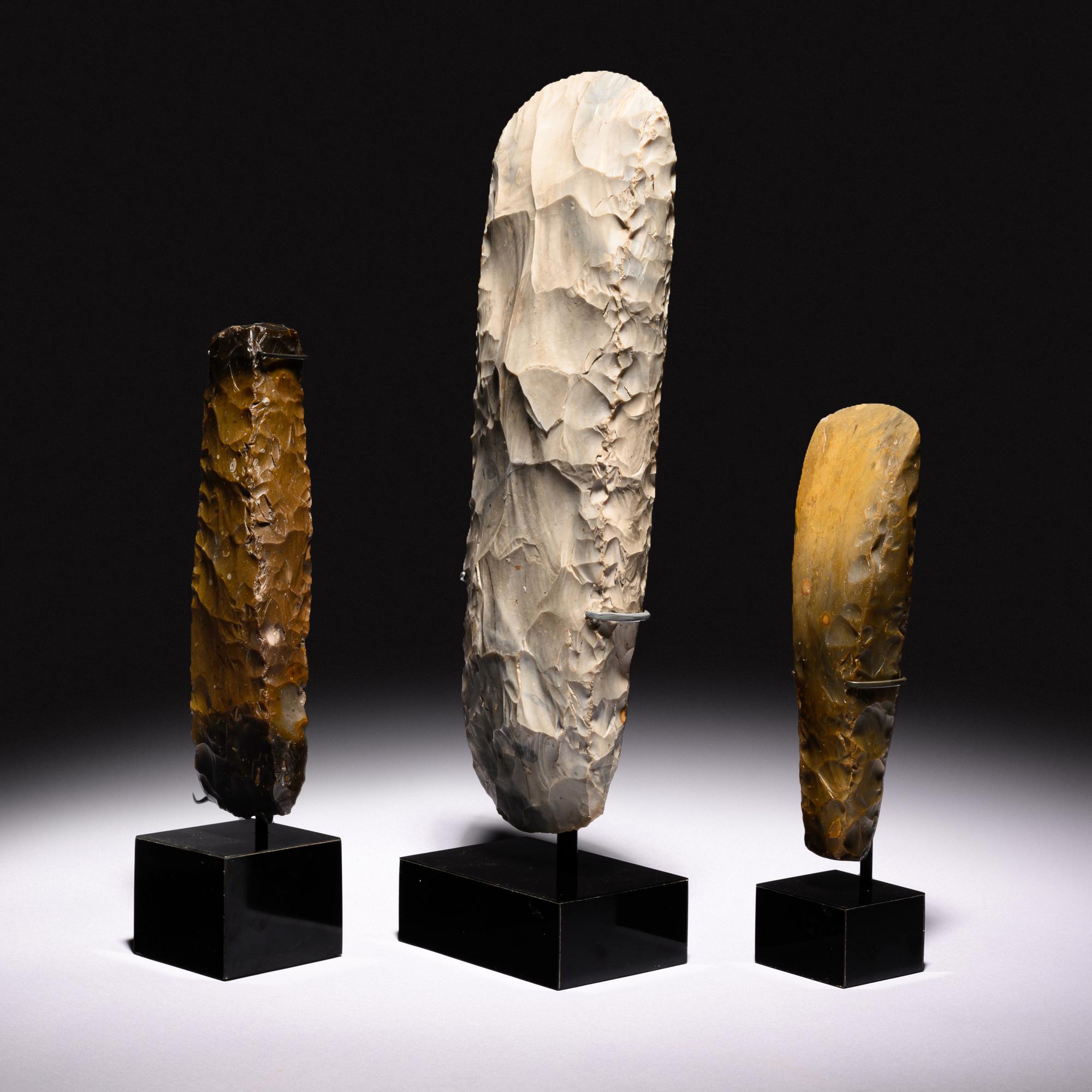 A Group of Three Scandinavian Neolithic Stone Tools