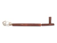 Plains Catlinite Pipe Stem and Bowl
