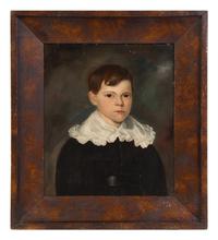 Artist Unknown, (American/British, 19th Century), Portraits of a Mother, Father and Children (four works)