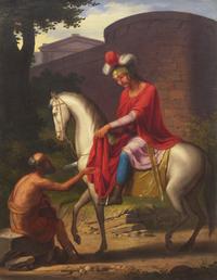 Saint Martin and the Beggar , 1847