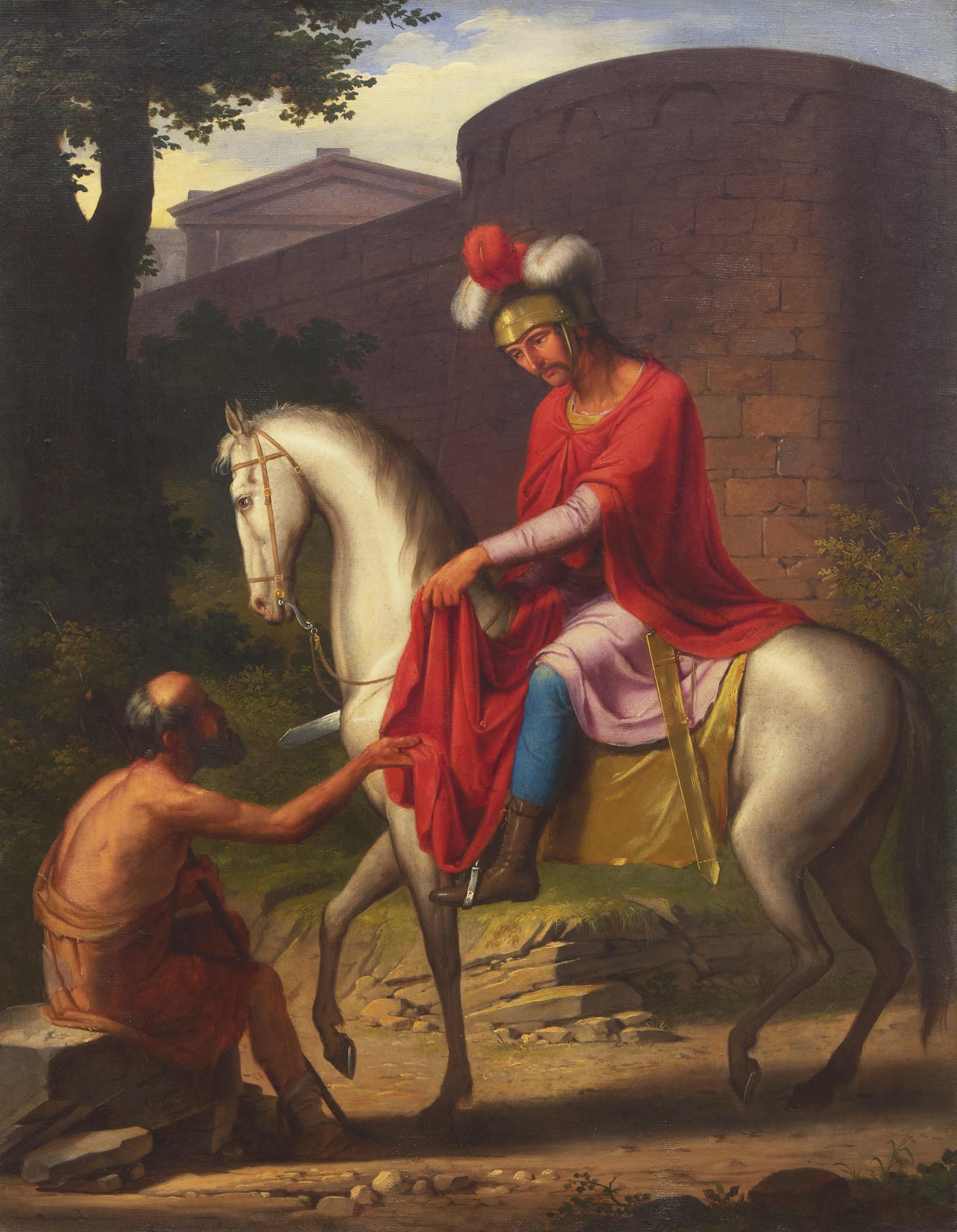 Saint Martin and the Beggar , 1847