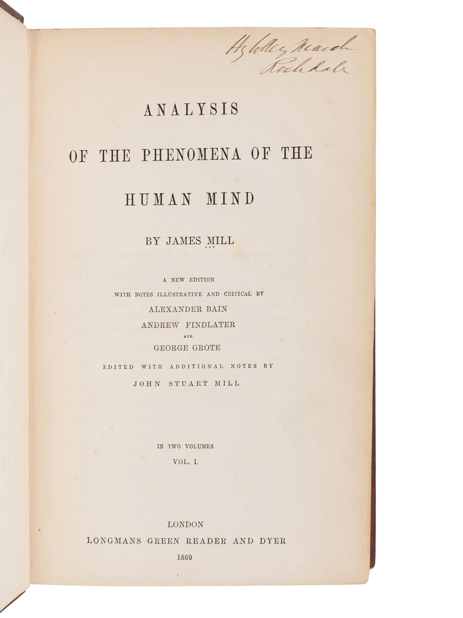 [SCIENTIFIC INQUIRY] -- A group of 3 works in 4 volumes related to scientific inquiry, comprising: