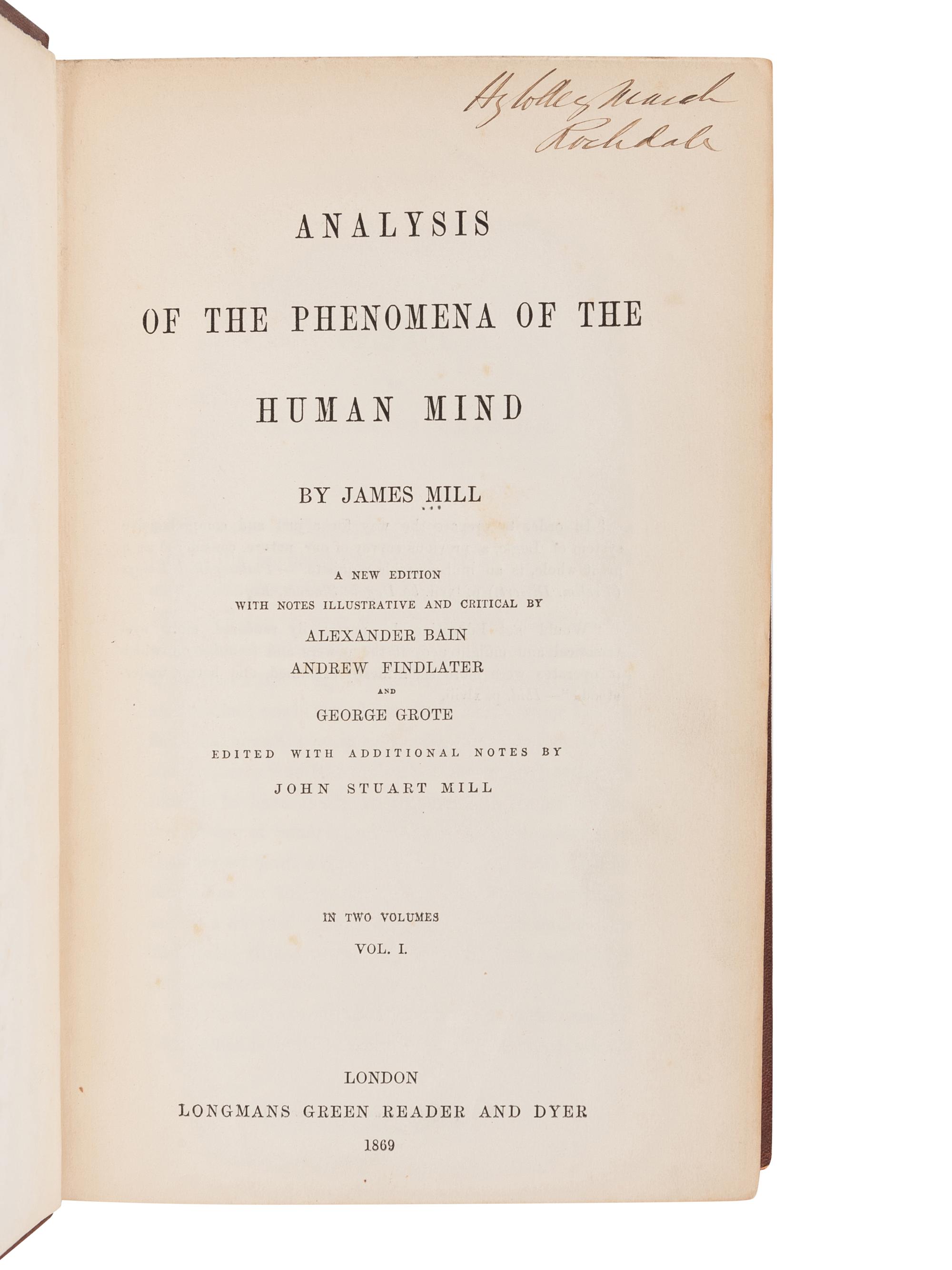 [SCIENTIFIC INQUIRY] -- A group of 3 works in 4 volumes related to scientific inquiry, comprising: