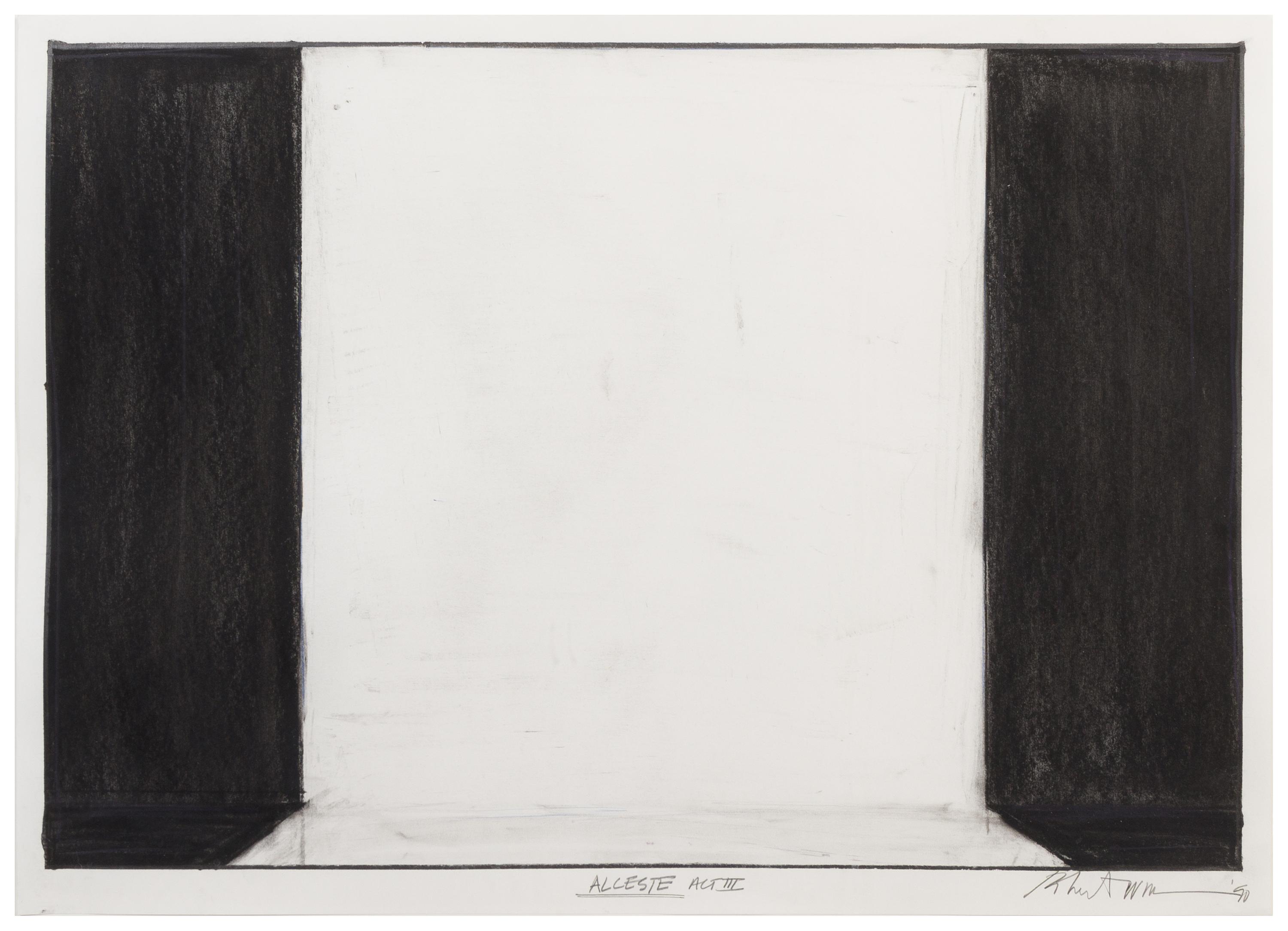 Robert Wilson, (American, b. 1941), Alceste, Act III, 1990