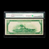 A Series 1918 Battleship $2 Federal Reserve Bank Note [PMG VF30]