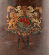 Two English Leather Artillery Buckets