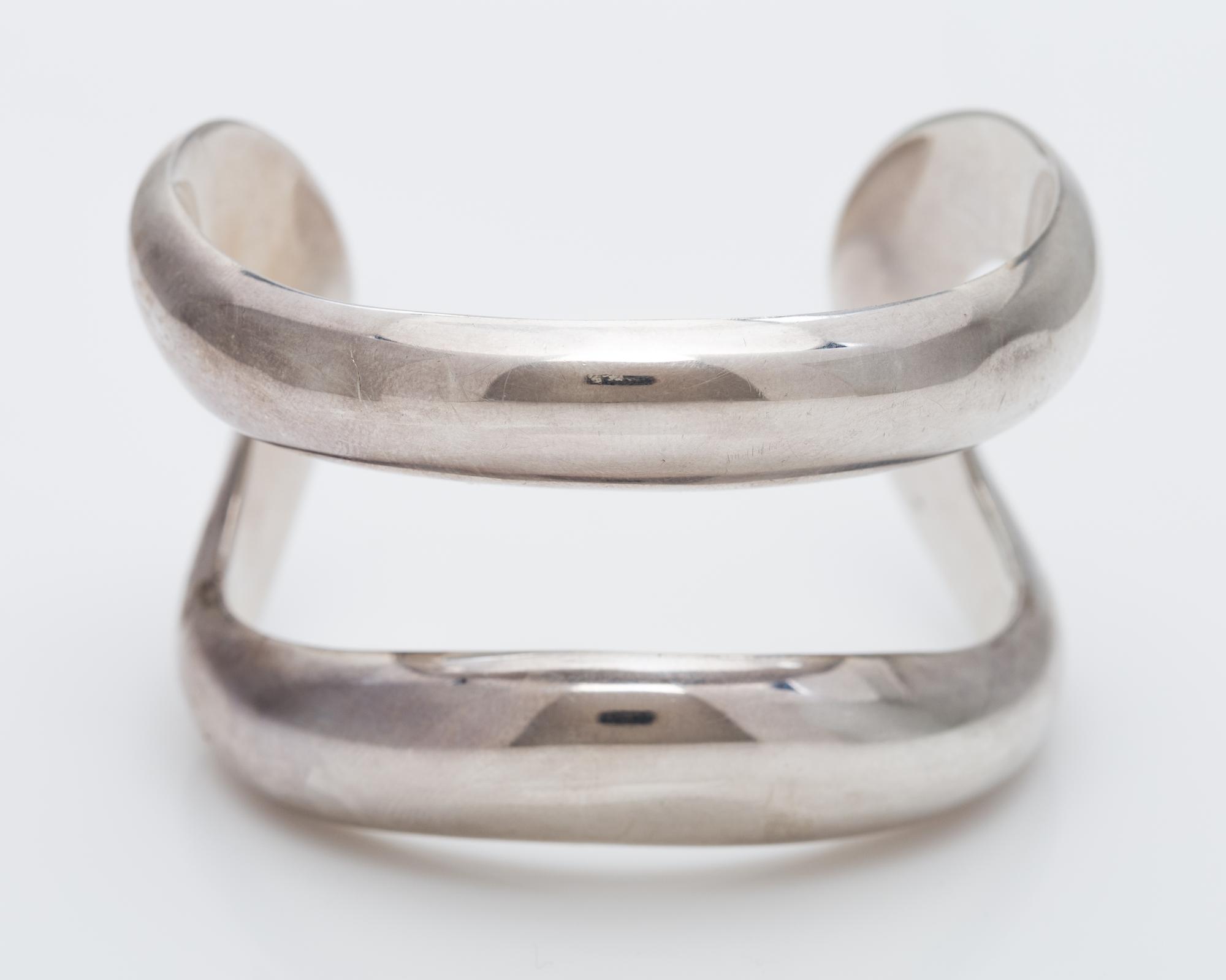 A Sterling Silver Open Cuff Bracelet, Elsa Peretti for Tiffany & Co., Circa 1975, 27.80 dwts.