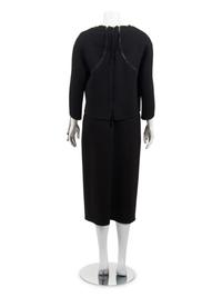 Ralph Rucci Zippered Wool Crepe Sleeveless Dress and Jacket, 2014-2018