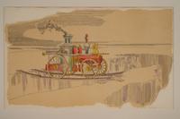 William Crutchfield (American, b. 1932) Four Lithographs from Americana Suite