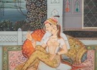 A Group of Four Indian Court Paintings — 20TH CENTURY