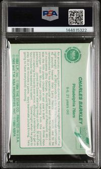 A 1985 Star Charles Barkley Gatorade Slam Dunk Basketball Card (PSA 8 NM-MT)