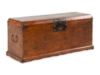 A Chinese Export Red Lacquer Chest