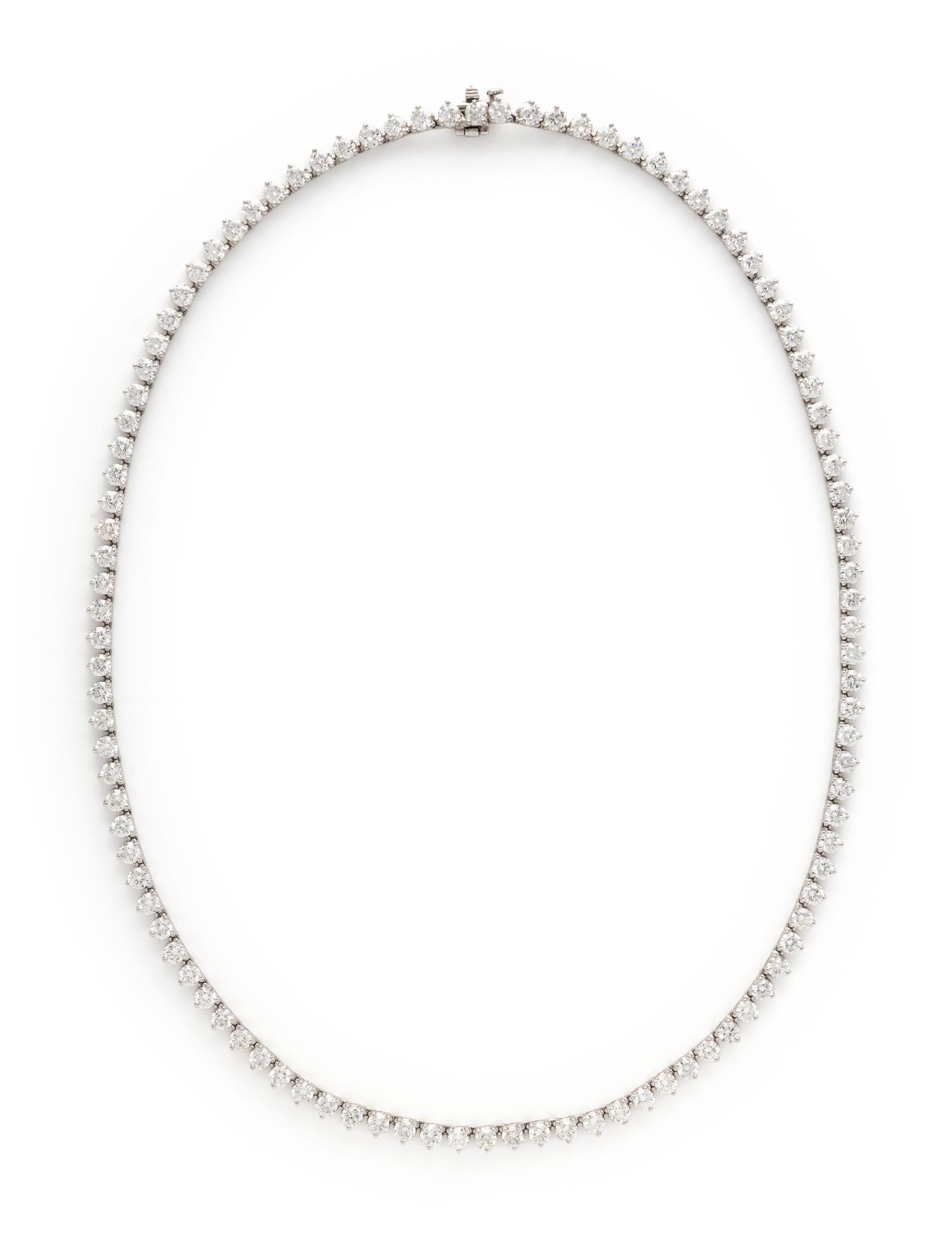 DIAMOND RIVIÈRE NECKLACE