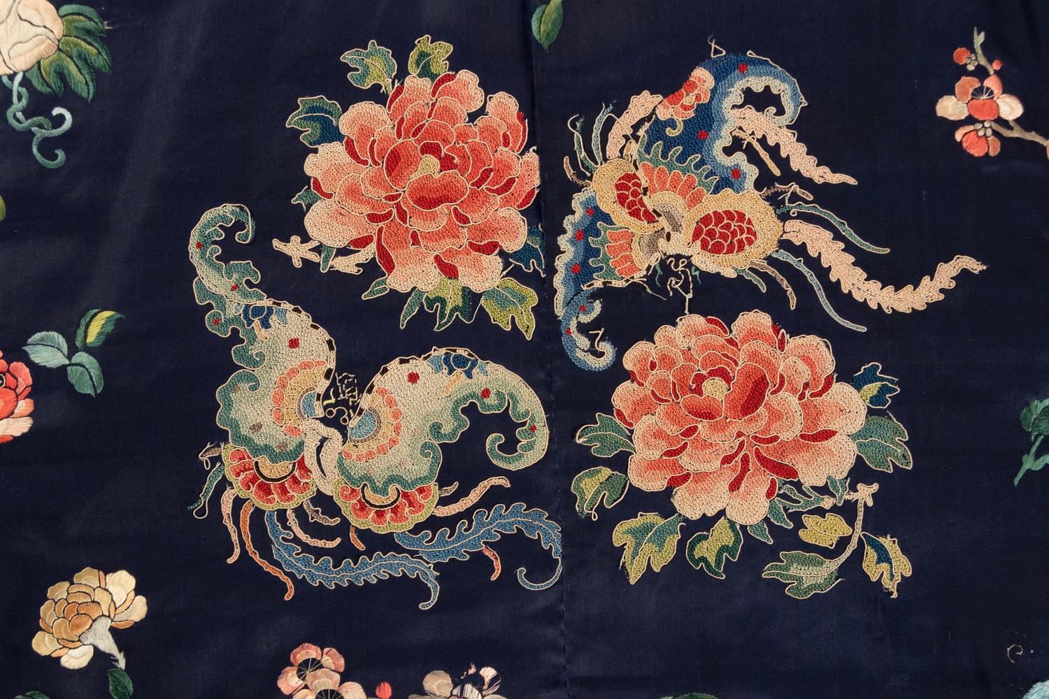 A Chinese Embroidered Silk Ladies' Jacket