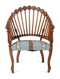 An Attributed George Hunzinger Lollipop Chair