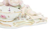 A Group of Three Meissen Porcelain Sweetmeat Dishes