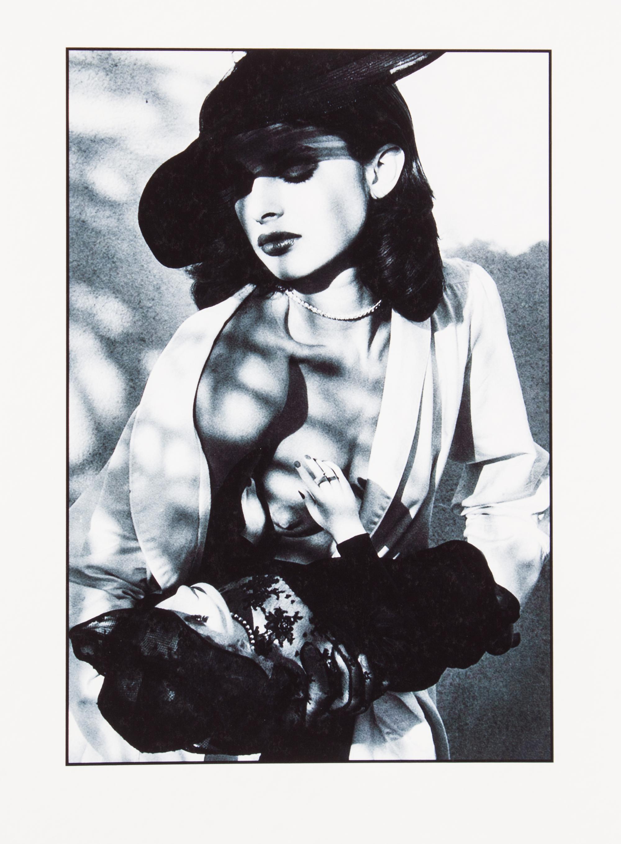 After Helmut Newton, (German, 1920-2004), five works, together with another example by Don Cramer