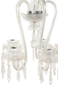 A Waterford Cut Glass Five-Light Chandelier