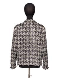 Chanel, Houndstooth Bouclé Tweed Jacket