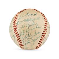 A Large Group of Assorted 1950s-2000s Boston Red Sox Team Signed Autograph Baseballs