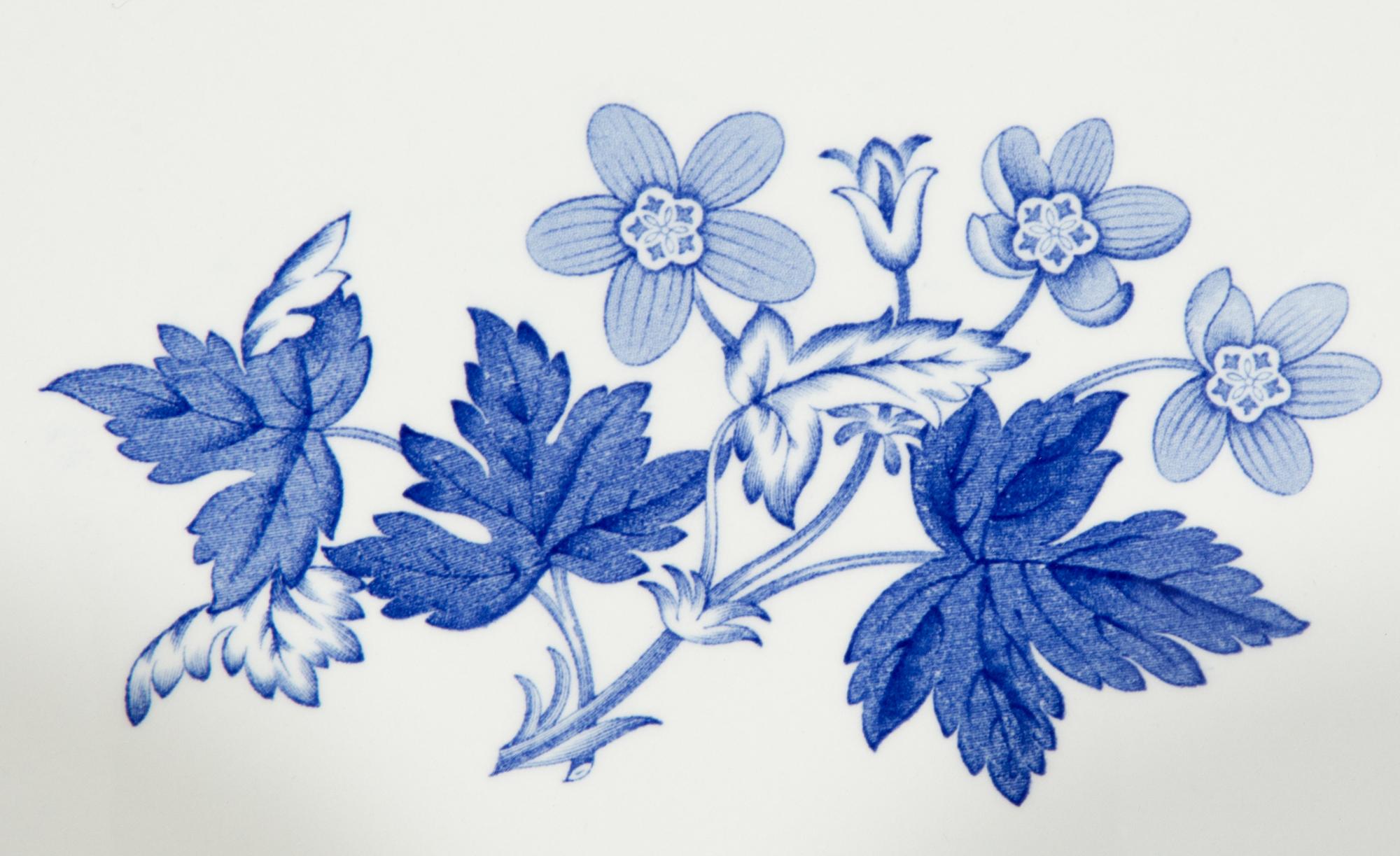 An Assembled Spode Dinner Service