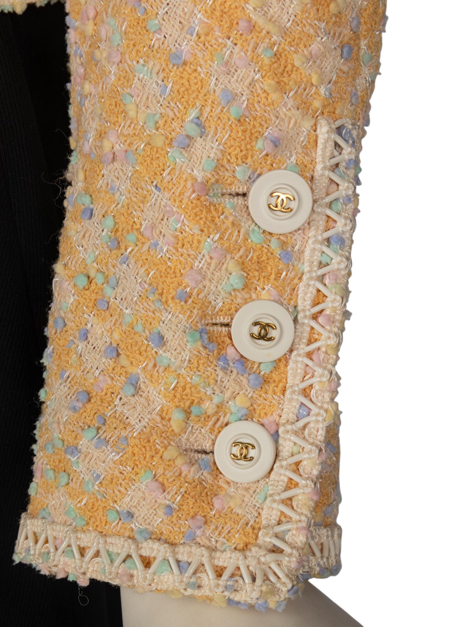 Chanel Pastel Tweed Jacket