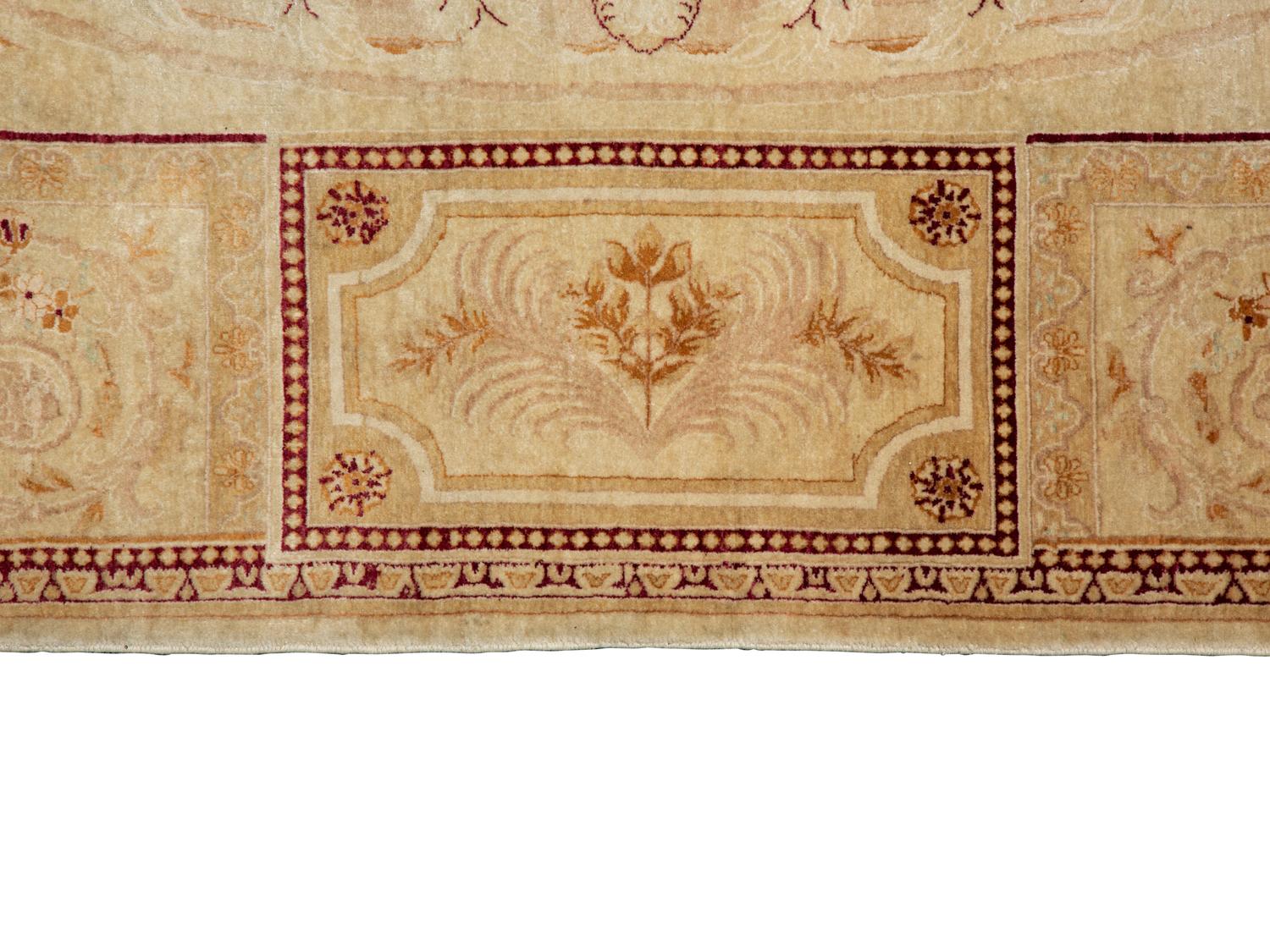 A Chinese Savonnerie Design Wool Rug