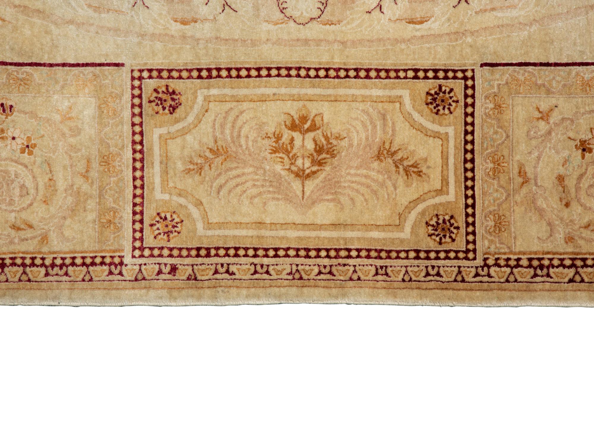 A Chinese Savonnerie Design Wool Rug