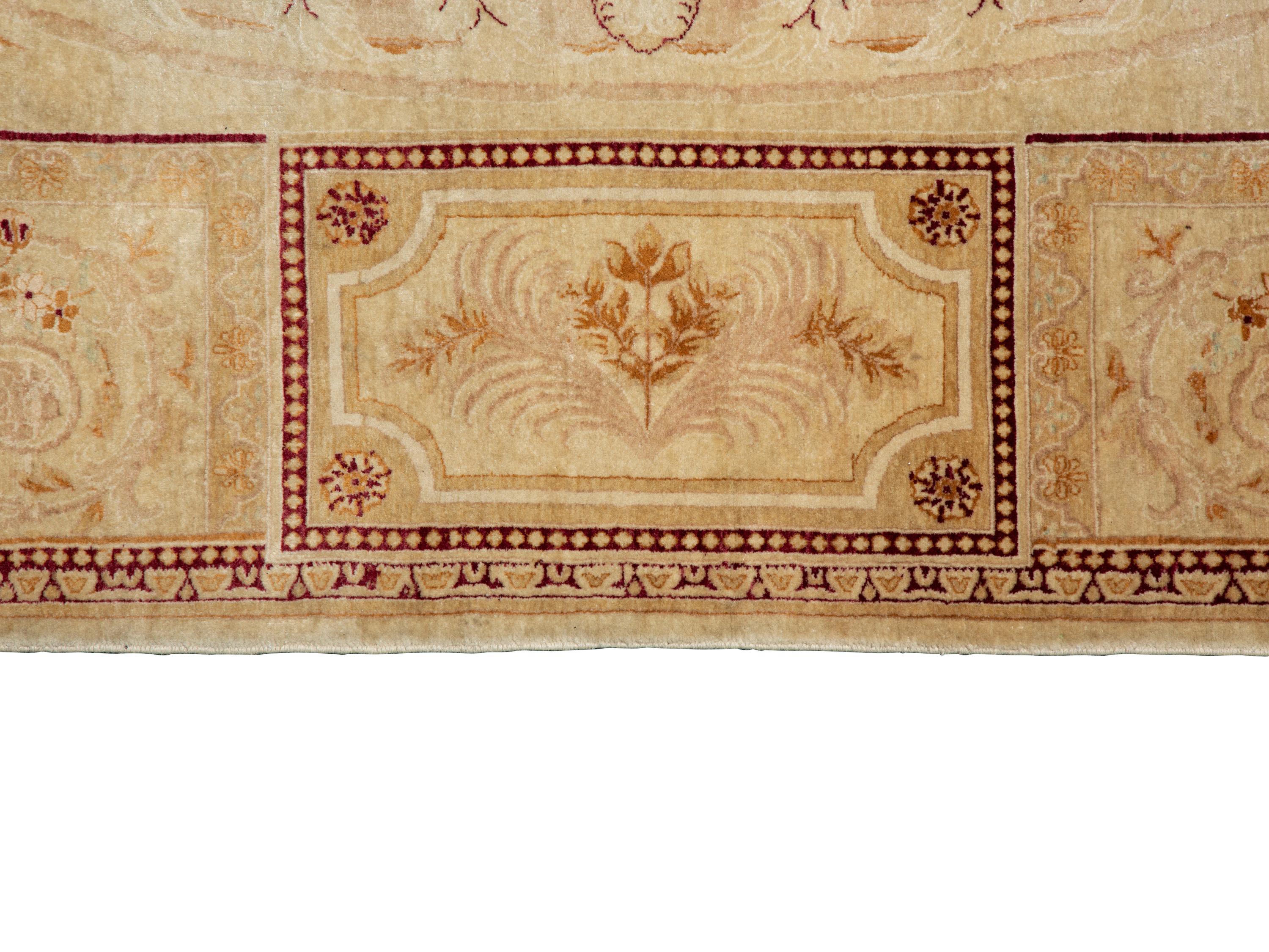 A Chinese Savonnerie Design Wool Rug