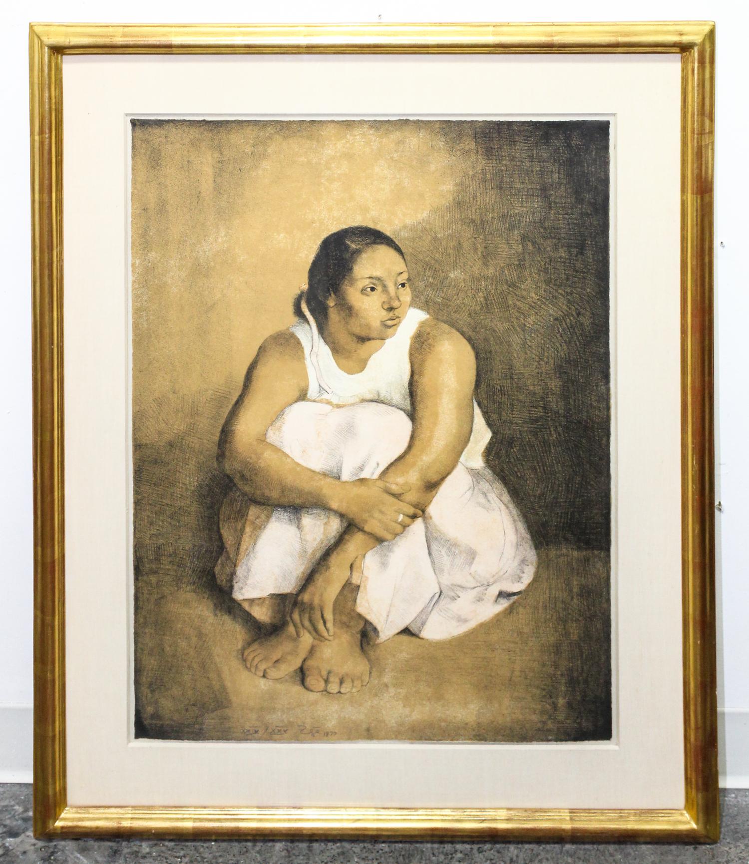 Francisco Zuniga, (Mexican, 1912-1998), Seated Woman, 1977