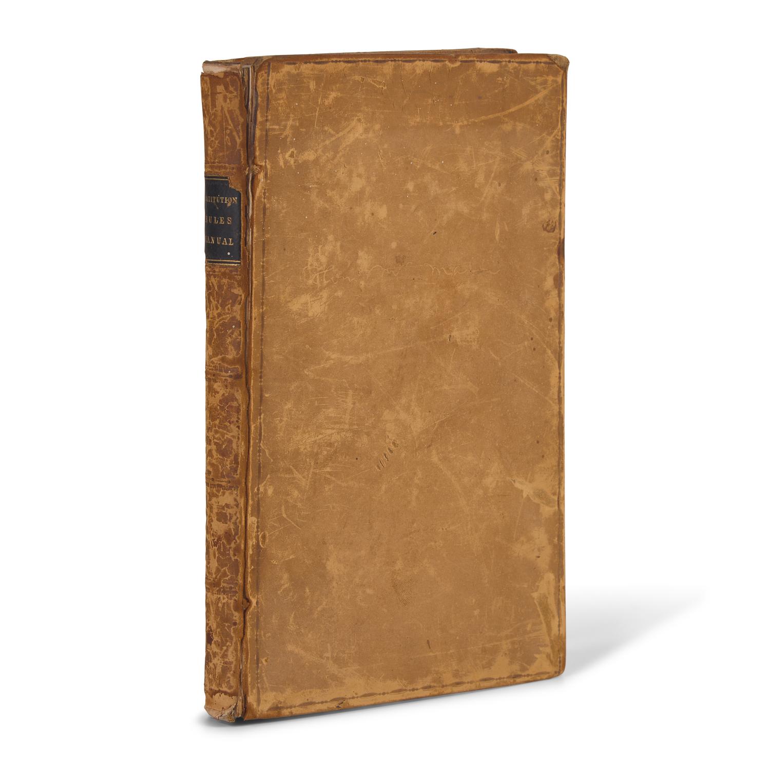 [Constitution] Constitution of the United States of America: Rules of the House of Representatives, Joint Rule of the Two Houses and Rules of the Senate, with Jefferson's Manual...