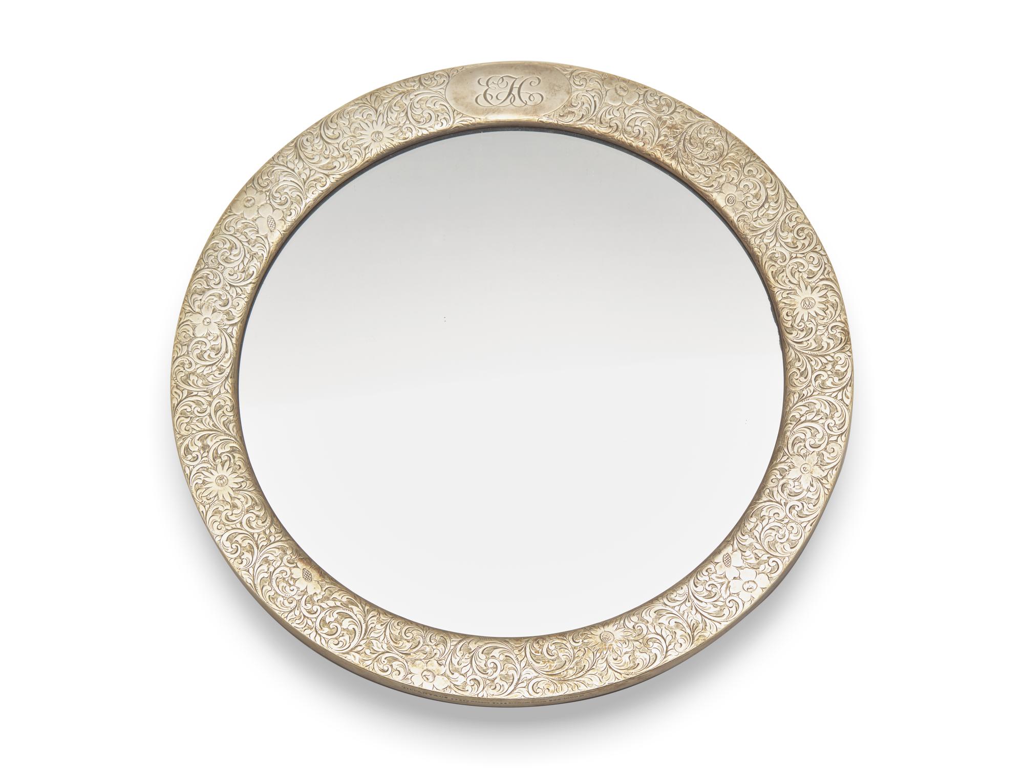 A Tiffany & Co. Sterling Silver Mirror